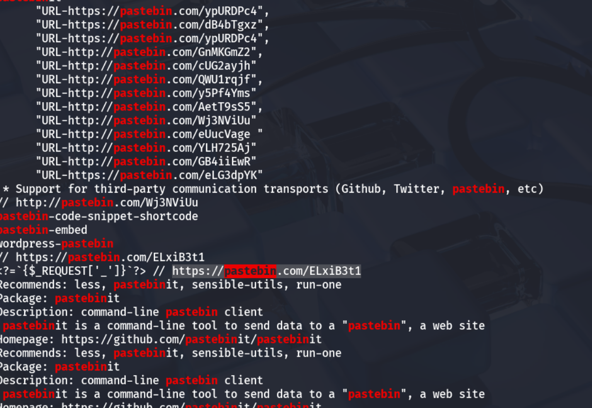 Pastebin Links