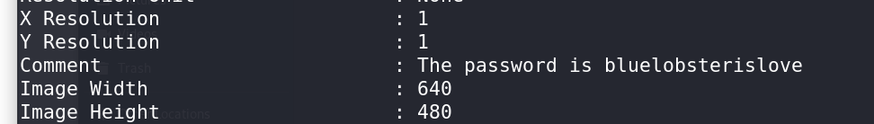 Found password