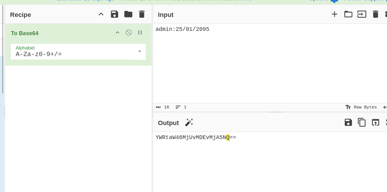 Admin String