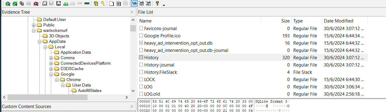 Google DB File