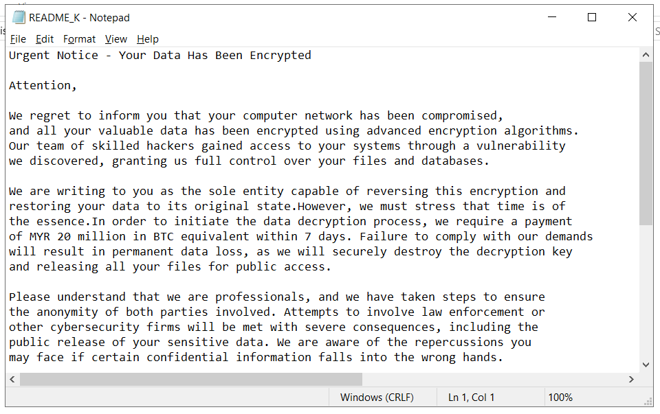 Ransomware