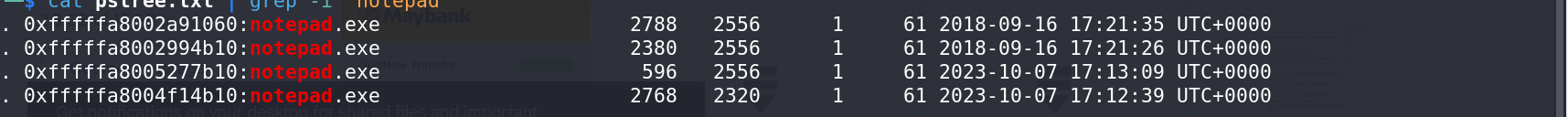 Usage of Notepad